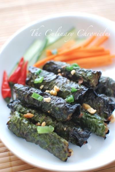 Thit BÃ² Nuong LÃ¡ Lot (Vietnamese Grilled Beef Wrapped in Betel Leaves)