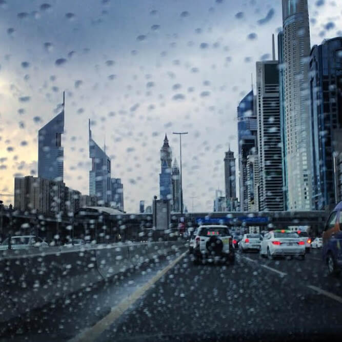 rain in dubai