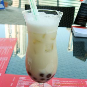 bubble tea at noodle house, Dubai