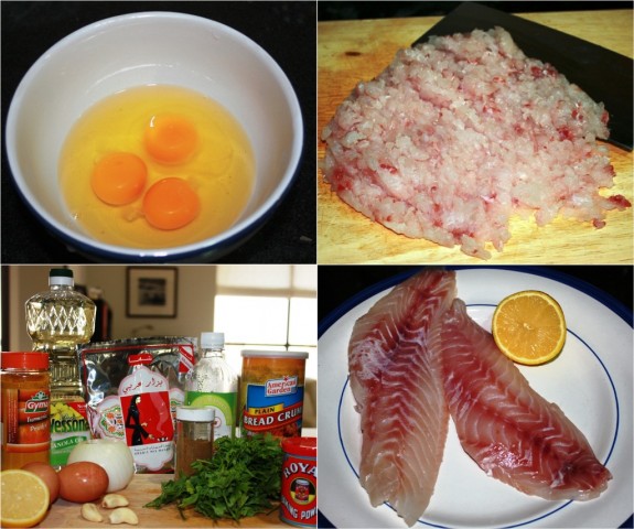 Emirati Fish Cake Ingredients