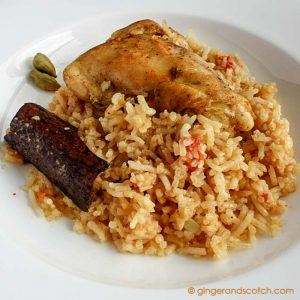 Emirati Chicken Machboos
