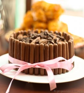 triple chocolate cake