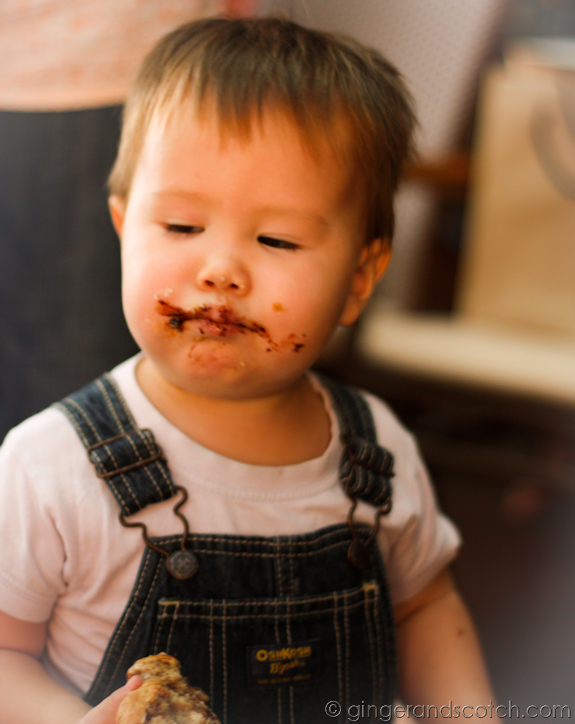 Wee Scotch with Dulce de Leche cupcake