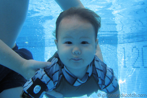 Wee Scotch underwater