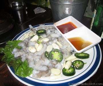 Live Octopus - Sik Gaek Restaurant