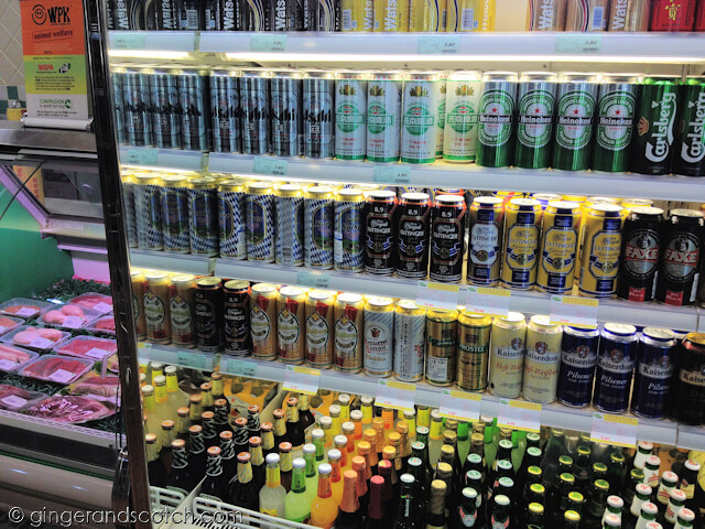 Beer at Jenny Lou's Supermarket