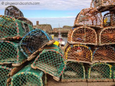 Lobster Traps at Dunbar Harbor