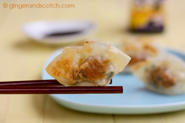 Potstickers with Pork and Garlic Chives