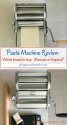 Pasta Machine Review - Marcato Atlas vs Cucina Pro Imperia